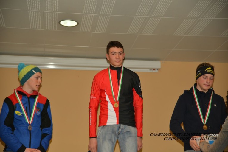OROOOOO!!! Nicolò Giraudo è campione italiano di biathlon