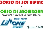 Corsi sci alpino e snowboard
