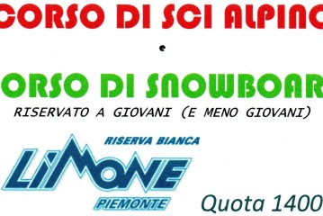 Corsi sci alpino e snowboard